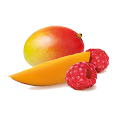 Mango And  Raspberry
