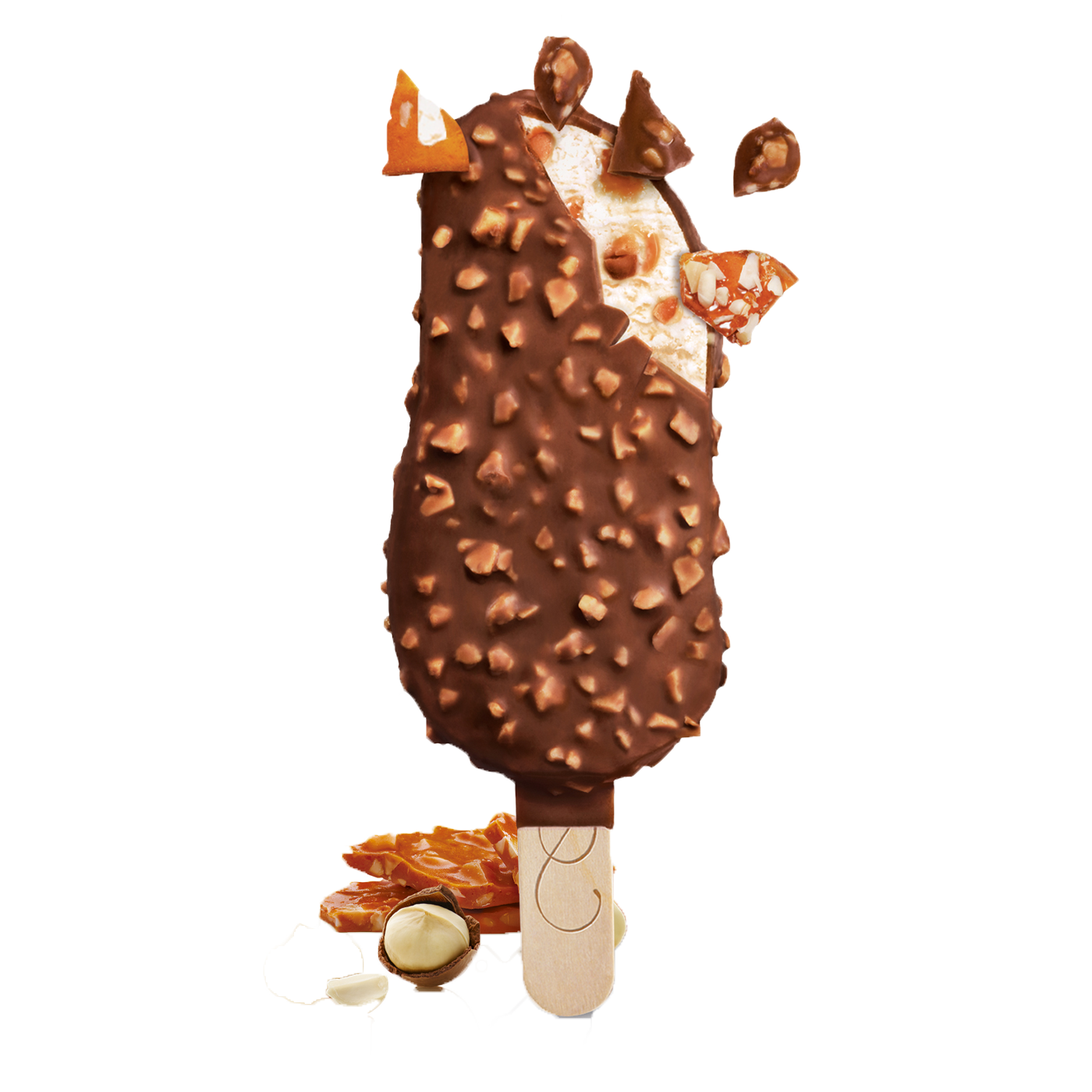 macadamia nut brittle stickbar